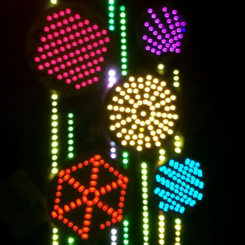 Interactive RGB LED-strips