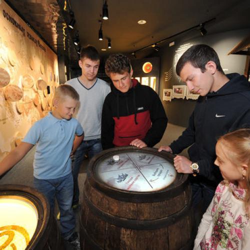 Museum of the steel - interactive barrels